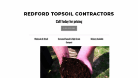 What Redfordtopsoil.com website looked like in 2021 (3 years ago)