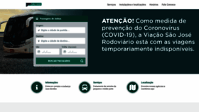 What Rodotursaojose.com.br website looked like in 2021 (3 years ago)
