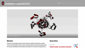 What Romerolab.org website looked like in 2021 (3 years ago)