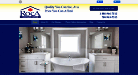 What Rocamodularhomes.ca website looked like in 2021 (3 years ago)