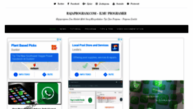 What Rajaprogram.com website looked like in 2021 (3 years ago)