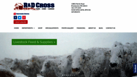 What Randdcross.com website looked like in 2021 (3 years ago)