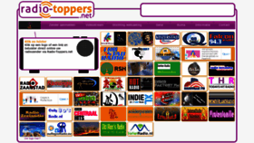 What Radio-toppers.net website looked like in 2021 (3 years ago)