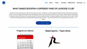 What Rockfishlax.com website looked like in 2021 (3 years ago)