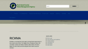 What Ricwma.org website looked like in 2021 (3 years ago)