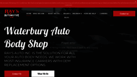 What Raysautoinc.com website looked like in 2021 (5 years ago)