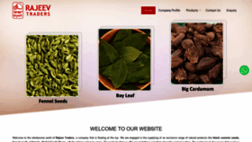 What Rajeevtraders.com website looked like in 2021 (3 years ago)