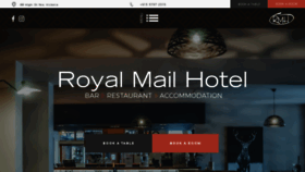 What Royalmailhotelyea.com.au website looked like in 2021 (3 years ago)
