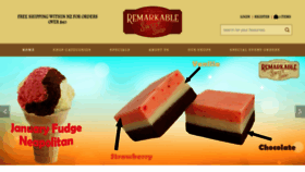 What Remarkablesweetshop.co.nz website looked like in 2021 (3 years ago)
