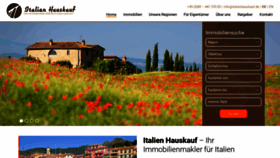 What Real-estate-italy.com website looked like in 2021 (3 years ago)