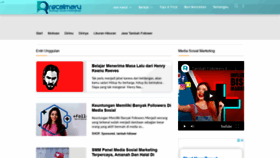 What Recalmaru.com website looked like in 2021 (3 years ago)