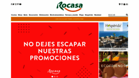 What Rocasa.com.es website looked like in 2021 (3 years ago)