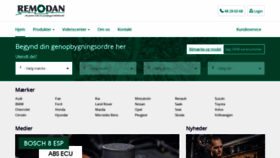 What Remodan.dk website looked like in 2021 (3 years ago)