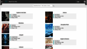 What Readfrom.net website looked like in 2021 (5 years ago)