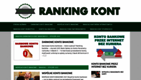 What Rankingkont.org website looked like in 2021 (3 years ago)