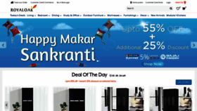 What Royaloakindia.com website looked like in 2021 (3 years ago)