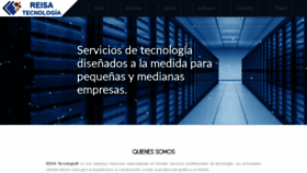 What Reisa.mx website looked like in 2021 (5 years ago)