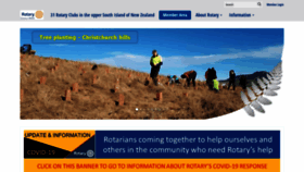 What Rotarydistrict9970.org website looked like in 2021 (3 years ago)