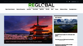 What Reglobal.co website looked like in 2021 (3 years ago)