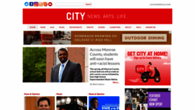 What Rochestercitynewspaper.com website looked like in 2021 (3 years ago)
