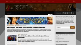 What Rpgamer.com website looked like in 2021 (3 years ago)