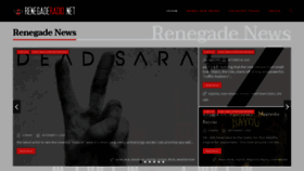 What Renegaderadio.net website looked like in 2021 (3 years ago)