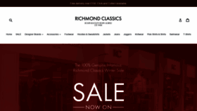 What Richmondclassics.com website looked like in 2021 (3 years ago)