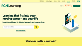 What Rcnilearning.com website looked like in 2021 (3 years ago)