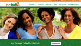 What Revitalizemed.com website looked like in 2021 (3 years ago)