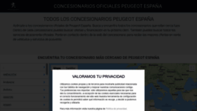 What Redcomercial.peugeot.es website looked like in 2021 (3 years ago)