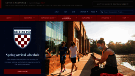 What Richmond.edu website looked like in 2021 (3 years ago)