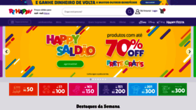 What Rihappy.com.br website looked like in 2021 (3 years ago)
