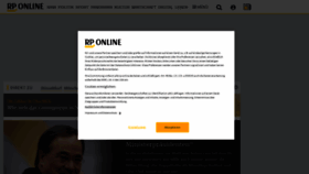 What Rp-online.de website looked like in 2021 (3 years ago)