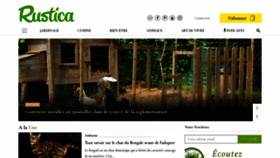 What Rustica.fr website looked like in 2021 (3 years ago)