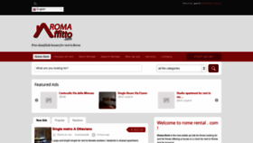 What Romaaffitto.com website looked like in 2021 (3 years ago)
