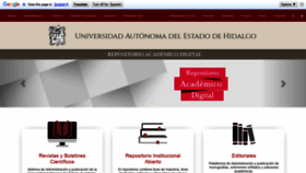 What Repository.uaeh.edu.mx website looked like in 2021 (3 years ago)