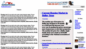 What Realestateproarticles.com website looked like in 2021 (3 years ago)