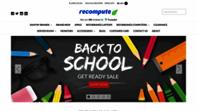 What Recompute.com.au website looked like in 2021 (3 years ago)