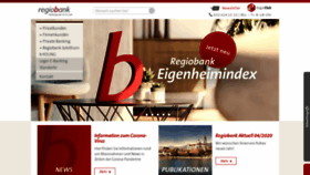 What Regiobank.ch website looked like in 2021 (3 years ago)