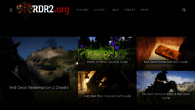 What Rdr2.org website looked like in 2021 (3 years ago)