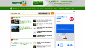 What Raovat24.com.vn website looked like in 2021 (3 years ago)