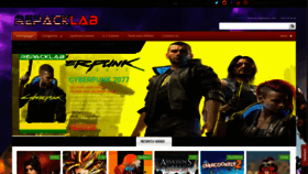 What Repacklab.com website looked like in 2021 (3 years ago)