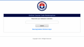 What Redeem.amersc.com website looked like in 2021 (3 years ago)