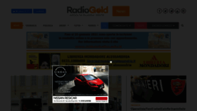 What Radiogold.it website looked like in 2021 (3 years ago)