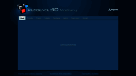 What Rezidence3d.cz website looked like in 2021 (3 years ago)