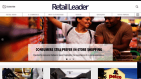 What Retailleader.com website looked like in 2021 (3 years ago)