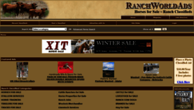 What Ranchworldads.com website looked like in 2021 (3 years ago)