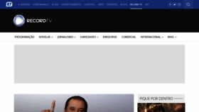 What Rederecord.com.br website looked like in 2021 (3 years ago)
