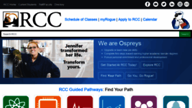 What Roguecc.edu website looked like in 2021 (3 years ago)