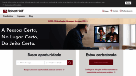 What Roberthalf.com.br website looked like in 2021 (3 years ago)